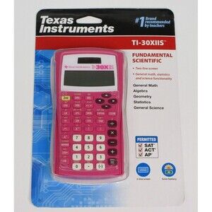 Texas Instruments TI-30XIIS Scientific Calculator Pink School Office New Sealed